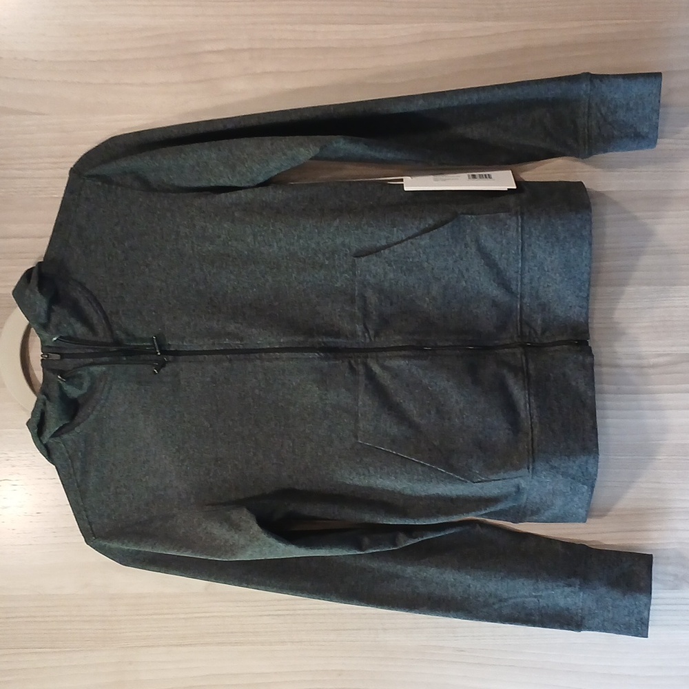 64. NWT Calme Heather Black Hoodie Size XS